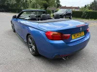 Used BMW 428 M Sport 2014 Blue Cabriolet