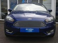 Used Ford Focus Titanium 150 HP (110 kW) 2016 Blue Hatchback