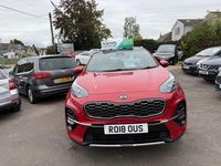 Used Kia Sportage GT-Line S 174 HP (127 kW) 2018 Red SUV