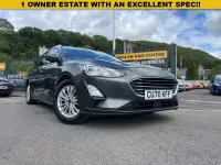 Used Ford Focus Titanium 125 HP (91 kW) 2020 Grey Estate