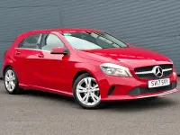Used Mercedes A180 109 HP (80 kW) 2017 Red Hatchback