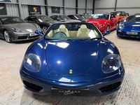 Used Ferrari 360 400 HP (294 kW) 2004 Blue Cabriolet