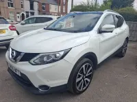Used Nissan Qashqai Tekna 130 HP (95 kW) 2016 White SUV