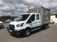 Used Ford Transit 130 HP (95 kW) 2020 White Cabriolet