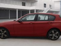 Used BMW 118 Sport Line 2016 Red Hatchback