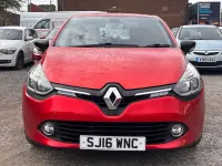 Used Renault Clio IV Dynamique 75 HP (55 kW) 2016 Red Hatchback
