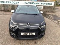 Used Citroën C3 PureTech 83 HP (61 kW) 2021 Black Hatchback