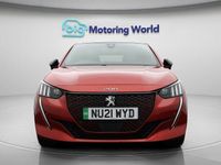 Used Peugeot e-208 Premium 100 kW (136 HP) 2021 Red Hatchback