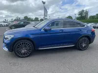 Used Mercedes GLC220 AMG line 2022 Blue SUV
