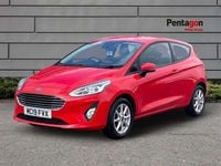 Used Ford Fiesta Zetec 84 HP (61 kW) 2019 Red Hatchback