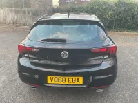 Used Vauxhall Astra Elite 200 HP (147 kW) 2018 Black Hatchback