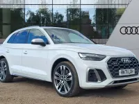 Begagnad Audi SQ5 Black Edition 341 HK (250 kW) 2021 Vit SUV
