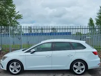 Used Seat Leon ST FR 130 HP (95 kW) 2019 White Estate