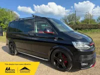 Begagnad VW Transporter Highline 2017 Svart Van