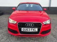 Used Audi A3 Sportback S-Line 2013 Red Hatchback