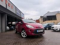 Used Ford Ka Titanium 69 HP (50 kW) 2010 Red Hatchback