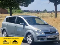 Used Toyota Corolla Verso SR 129 HP (94 kW) 2008 Silver MPV