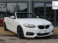 Used BMW 220 M Sport 2019 White Cabriolet