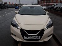 Used Nissan Micra Acenta 2022 White Hatchback
