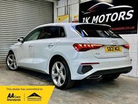 Used Audi A3 Sportback e-tron S-Line 2021 White Hatchback