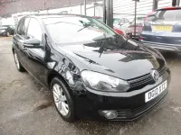 Used VW Golf VII Match 122 HP (89 kW) 2012 Black Hatchback