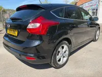 Used Ford Focus Zetec 2014 Black Hatchback
