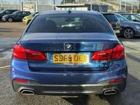 Begagnad BMW 520 M Sport 2018 Blå Sedan