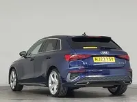 Used Audi A3 Comfort 150 HP (110 kW) 2023 Blue Sedan