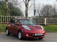 Used Nissan Leaf 80 kW (109 HP) 2013 Red Hatchback