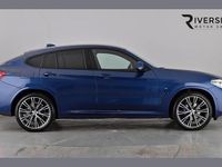 Used BMW X4 M Sport 190 HP (139 kW) 2019 Tanzanite blue SUV