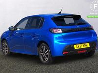 Used Peugeot 208 Allure 102 HP (75 kW) 2021 Blue Hatchback