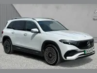 Used Mercedes EQB250+ AMG Line Premium 139 kW (190 HP) 2024 Moonstone white metallic SUV