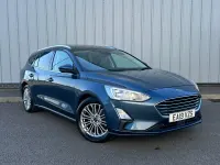 Used Ford Focus Titanium X 120 HP (88 kW) 2019 Blue Estate