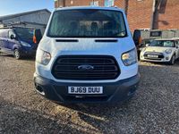 Used Ford Transit 130 HP (95 kW) 2019 White Cabriolet