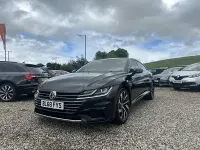 Used VW Arteon R-line 150 HP (110 kW) 2018 Black Hatchback