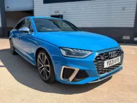Used Audi S4 Design 341 HP (250 kW) 2021 Blue Sedan