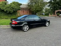 Begagnad Mercedes CLK320 Avantgarde 2006 Svart Sportkupé