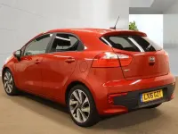 Used Kia Rio 109 HP (80 kW) 2016 Red Hatchback