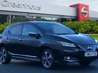 Used Nissan Leaf N-Connecta 160 kW (218 HP) 2021 Black Hatchback