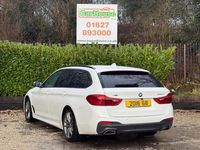 Used BMW 520 M Sport 190 HP (139 kW) 2018 White Estate