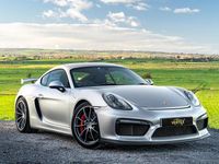 Used Porsche Cayman GT4 385 HP (283 kW) 2016 Silver Coupe