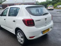 Used Dacia Sandero Ambiance 2017 White Hatchback