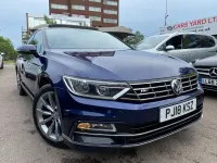 Used VW Passat R-line 2018 Blue Sedan