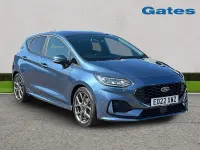 Used Ford Fiesta ST-Line 155 HP (114 kW) 2022 Blue Hatchback