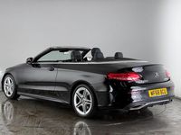 Used Mercedes C200 AMG Line Premium 2018 Black Cabriolet