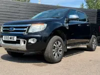 Used Ford Ranger Limited 200 HP (147 kW) 2013 Black Pickup