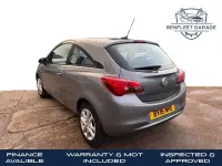 Used Vauxhall Corsa Design Edition 95 HP (69 kW) 2016 Grey Hatchback