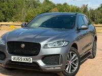 Used Jaguar F-Pace Chequered Flag 180 HP (132 kW) 2019 Grey SUV