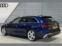 Used Audi A4 S-Line 204 HP (150 kW) 2024 Blue Estate