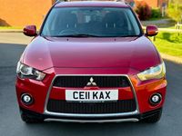 Used Mitsubishi Outlander 2011 Red SUV